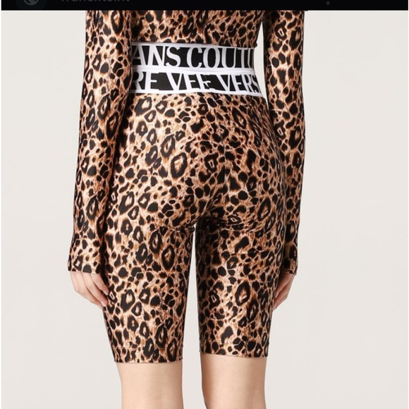 VERSACE JEANS COUTURE animal print logo top - Picture 3 of 12